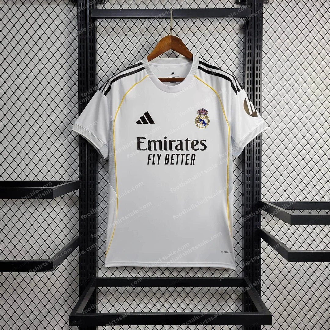 2025/2026 Real Madrid Home Football Shirt