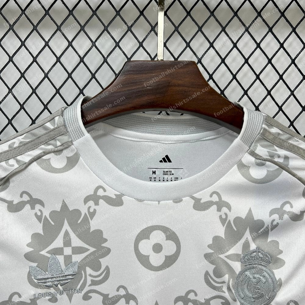 2025/26 Real Madrid Louis Vuitton Joint Edition Jersey - Detail 2