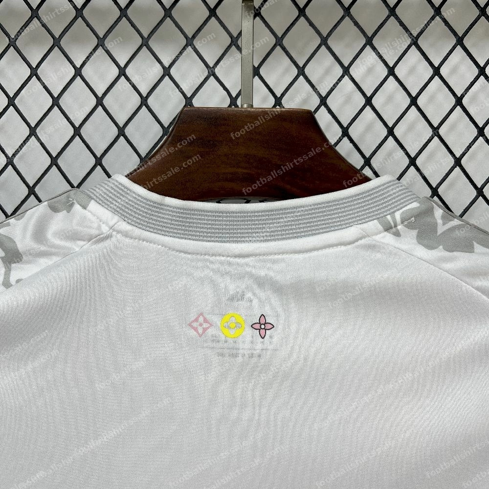 2025/26 Real Madrid Louis Vuitton Joint Edition Jersey - Detail 6