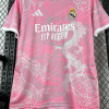 2025/2026 Real Madrid Pink Dragon Special Edition Jersey - Detail 4
