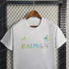 2023/2024 Real Madrid Reflective Balmain White Football Shirt - Detail 2