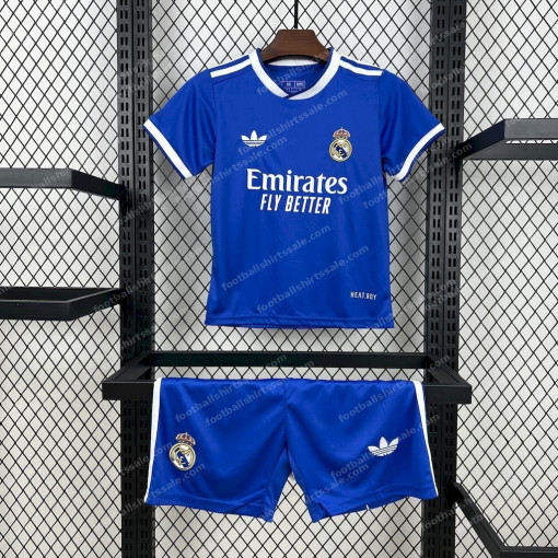 2025/2026 Real Madrid Third Away Football Shirt Kids Size