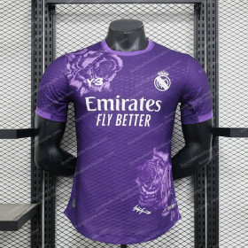 2023/2024 Real Madrid Y-3 Special Edition Purple Football Shirt - Player Version