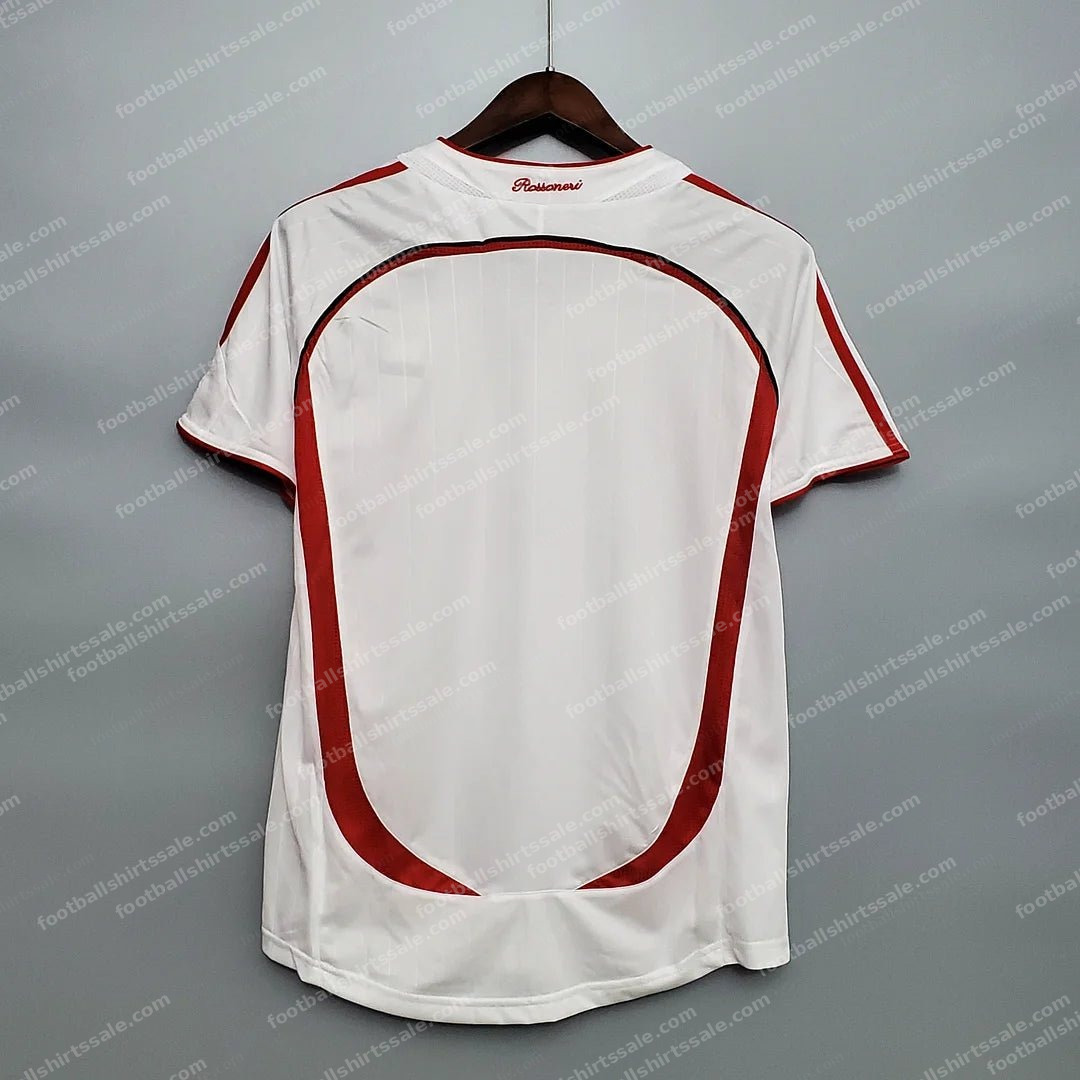 2006/2007 Retro AC Milan Away Football Shirt - Detail 1