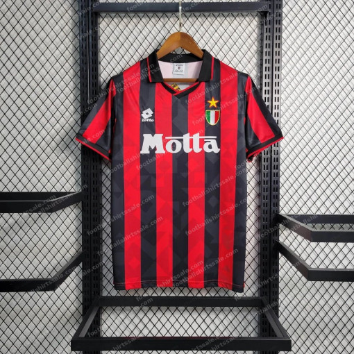 1993/1994 Retro AC Milan Home Football Shirt
