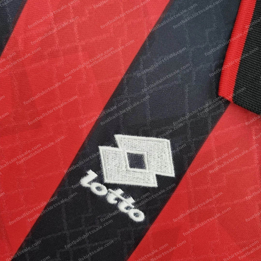 1995/1996 Retro AC Milan Home Football Shirt 1:1 Thai Quality - Detail 7