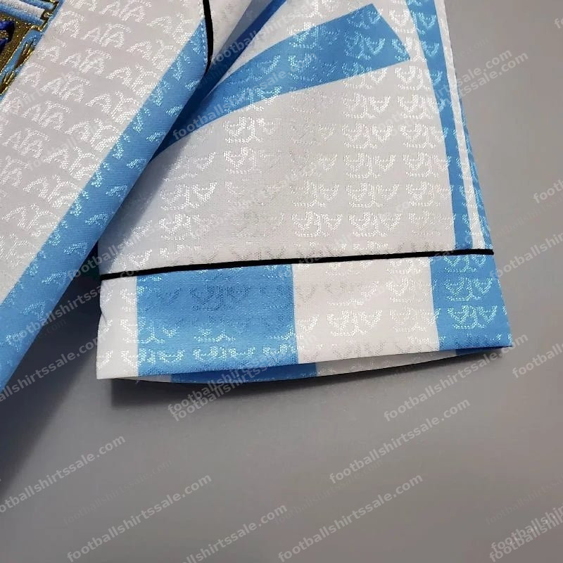 1996 Retro Argentina National Team Home Jersey - Detail 5