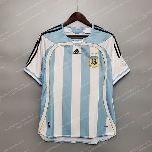 2006 Retro Argentina National Team Home Jersey