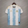 2021 Retro Argentina Soccer Jersey Concept Maradona Special Emblem