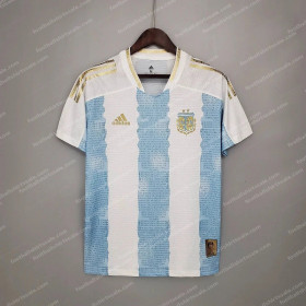 2021 Retro Argentina Soccer Jersey Concept Maradona Special Emblem