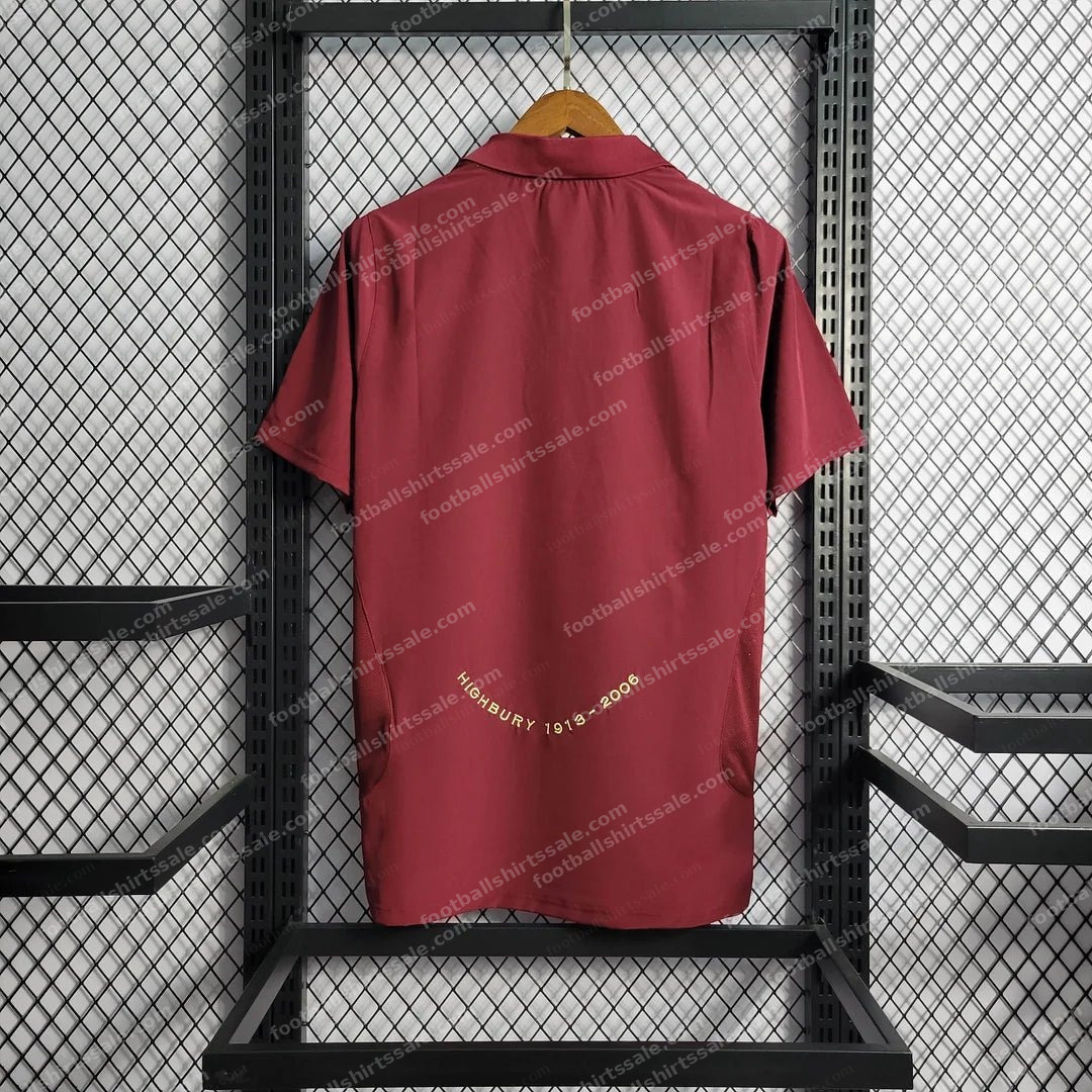 2005/2006 Retro Arsenal Home Football Shirt 1:1 Thai Quality - Detail 1