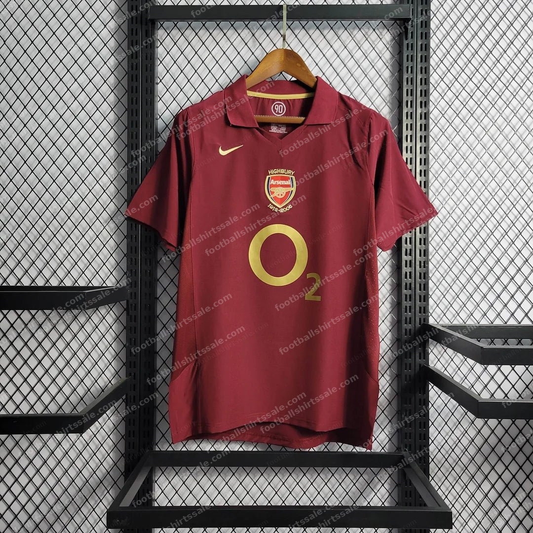 2005/2006 Retro Arsenal Home Football Shirt 1:1 Thai Quality