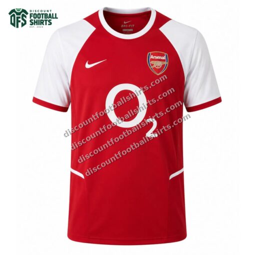 Retro Arsenal Home Shirt 02/03