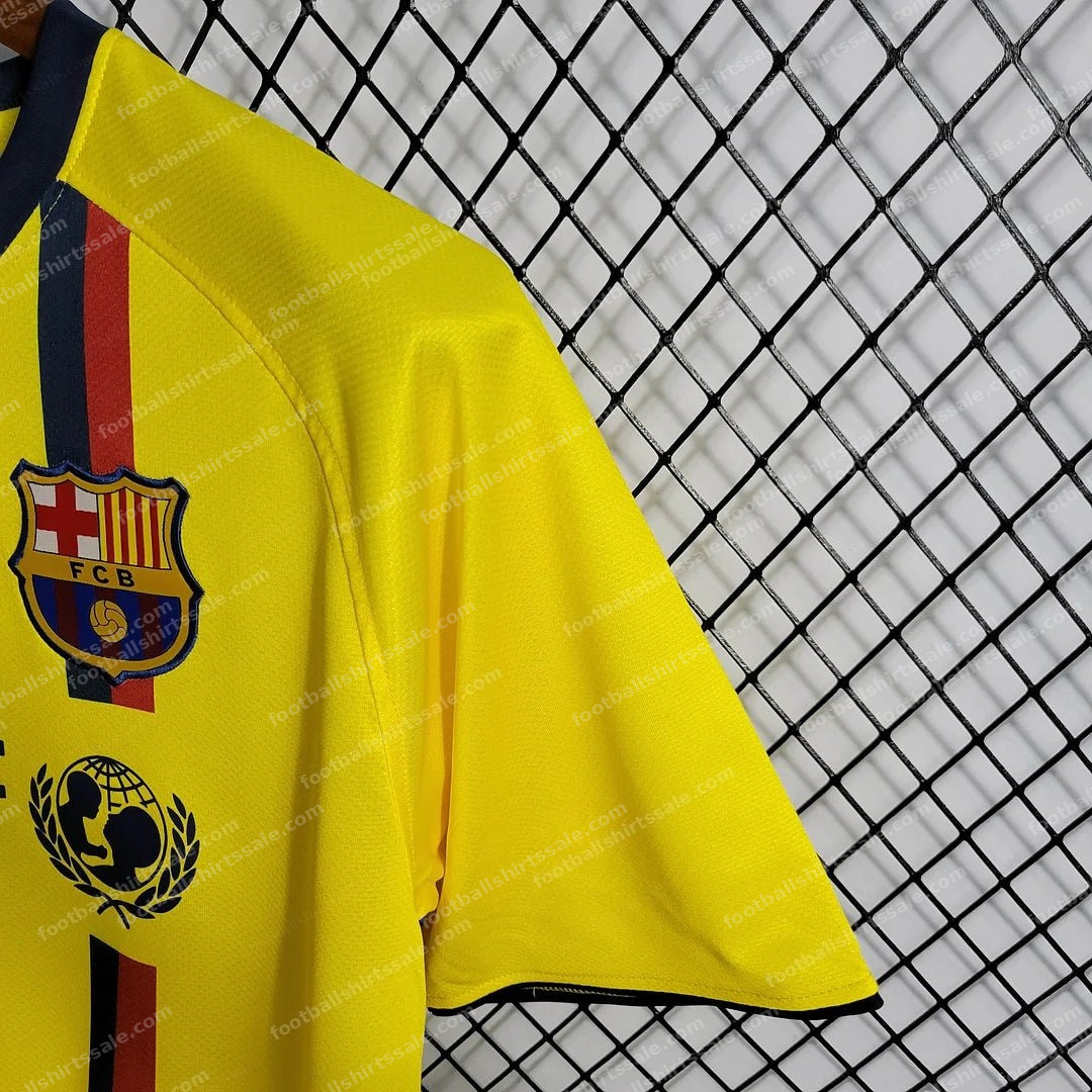 2008/2009 Retro Barcelona Away Football Shirt 1:1 Thai Quality - Detail 8