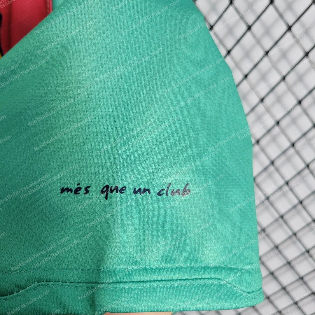2010/2011 Retro Barcelona Away Football Shirt 1:1 Thai Quality - Detail 6