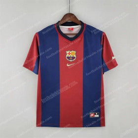 1998/1999 Retro Barcelona Football Shirt Home