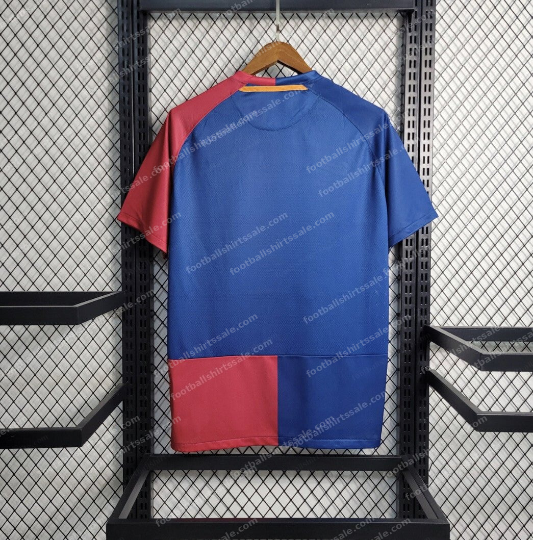 2008/2009 Retro Barcelona Football Shirt Home 1:1 Thai Quality - Detail 1