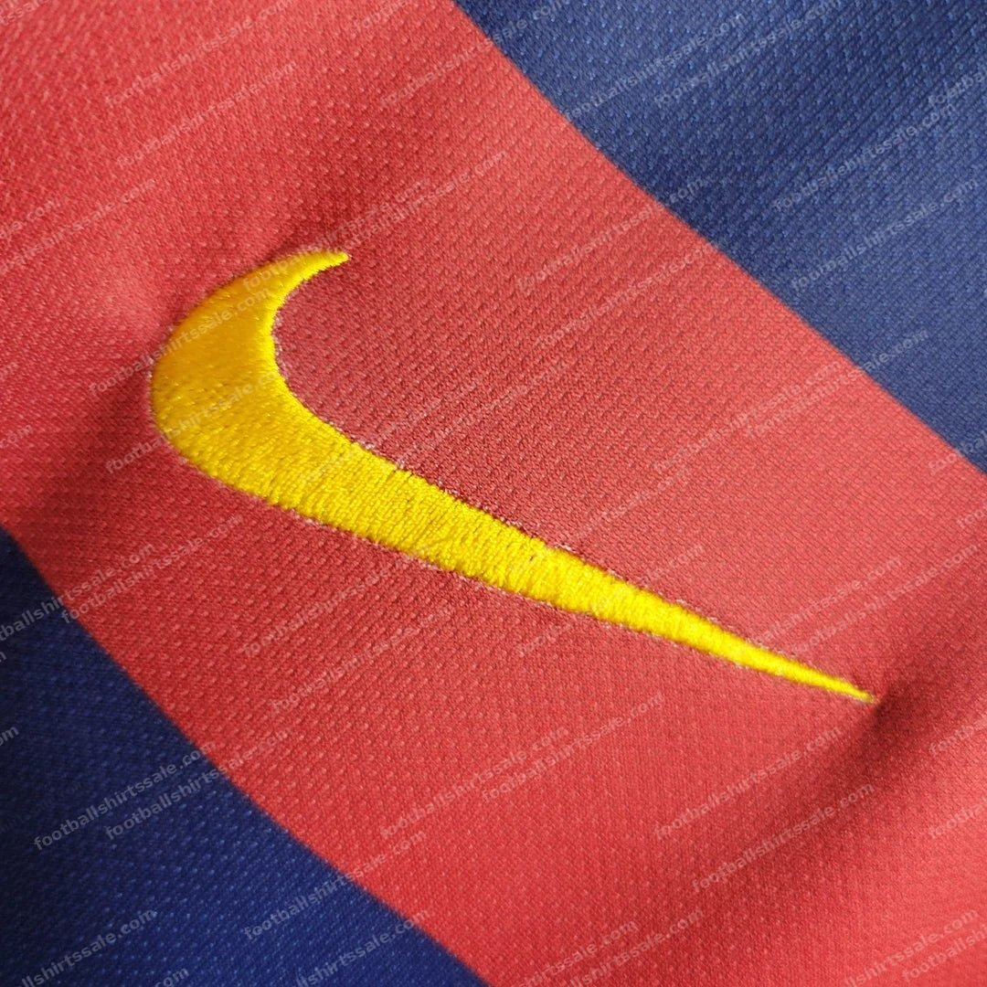 2015/2016 Retro Barcelona Football Shirt Home 1:1 Thai Quality - Detail 4