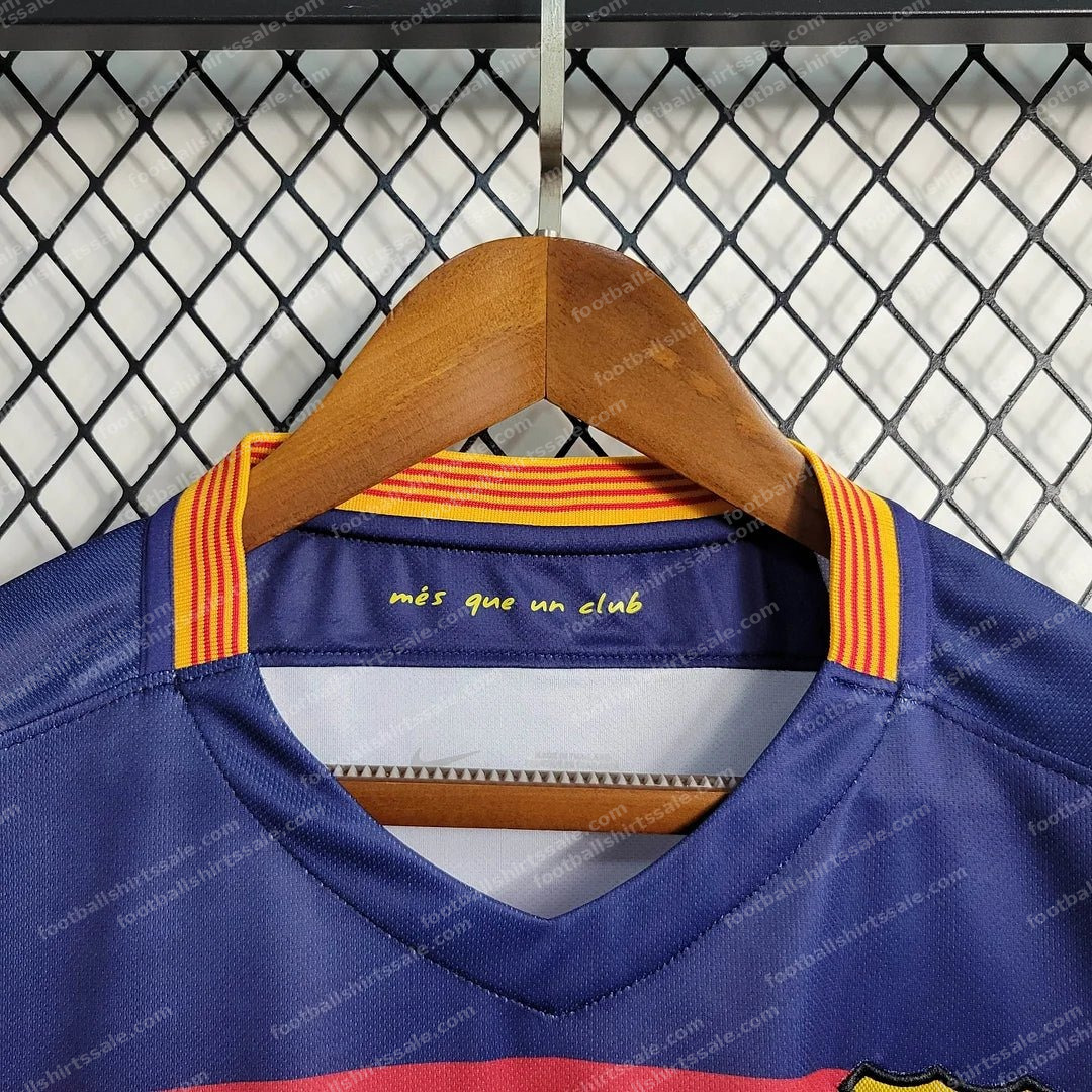 2015/2016 Retro Barcelona Football Shirt Home 1:1 Thai Quality - Detail 8
