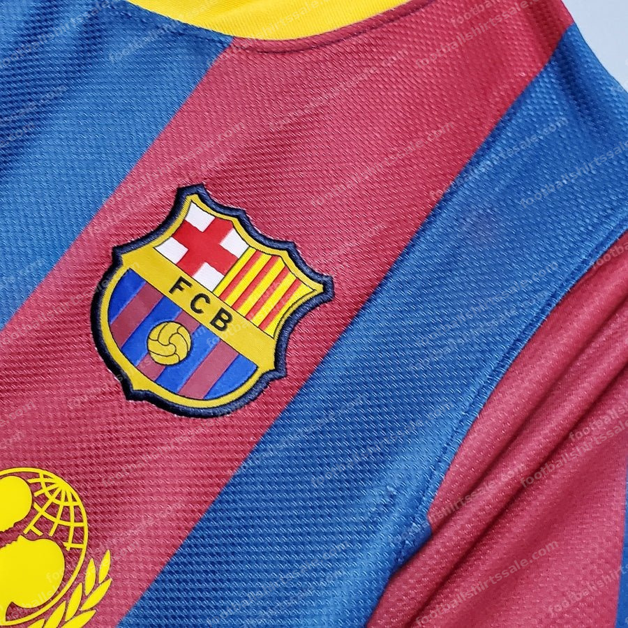 2010/2011 Retro Barcelona Home Football Shirt 1:1 Thai Quality - Detail 3