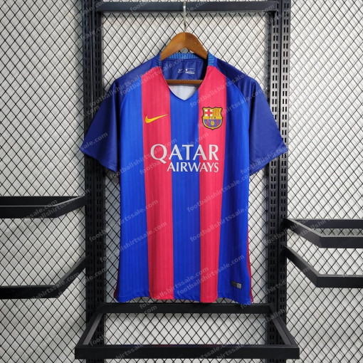 2016/2017 Retro Barcelona Home Football Shirt