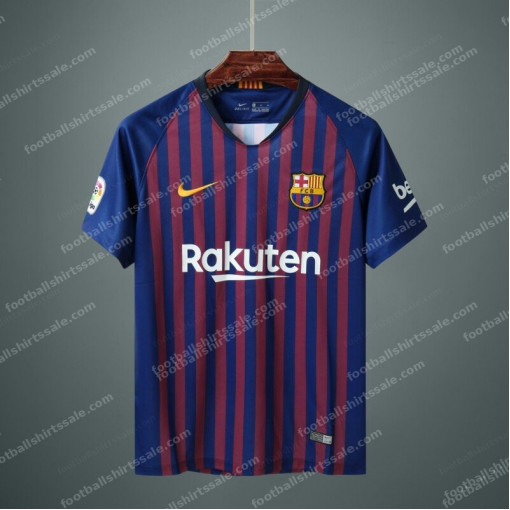 2018/2019 Retro Barcelona Home Football Shirt
