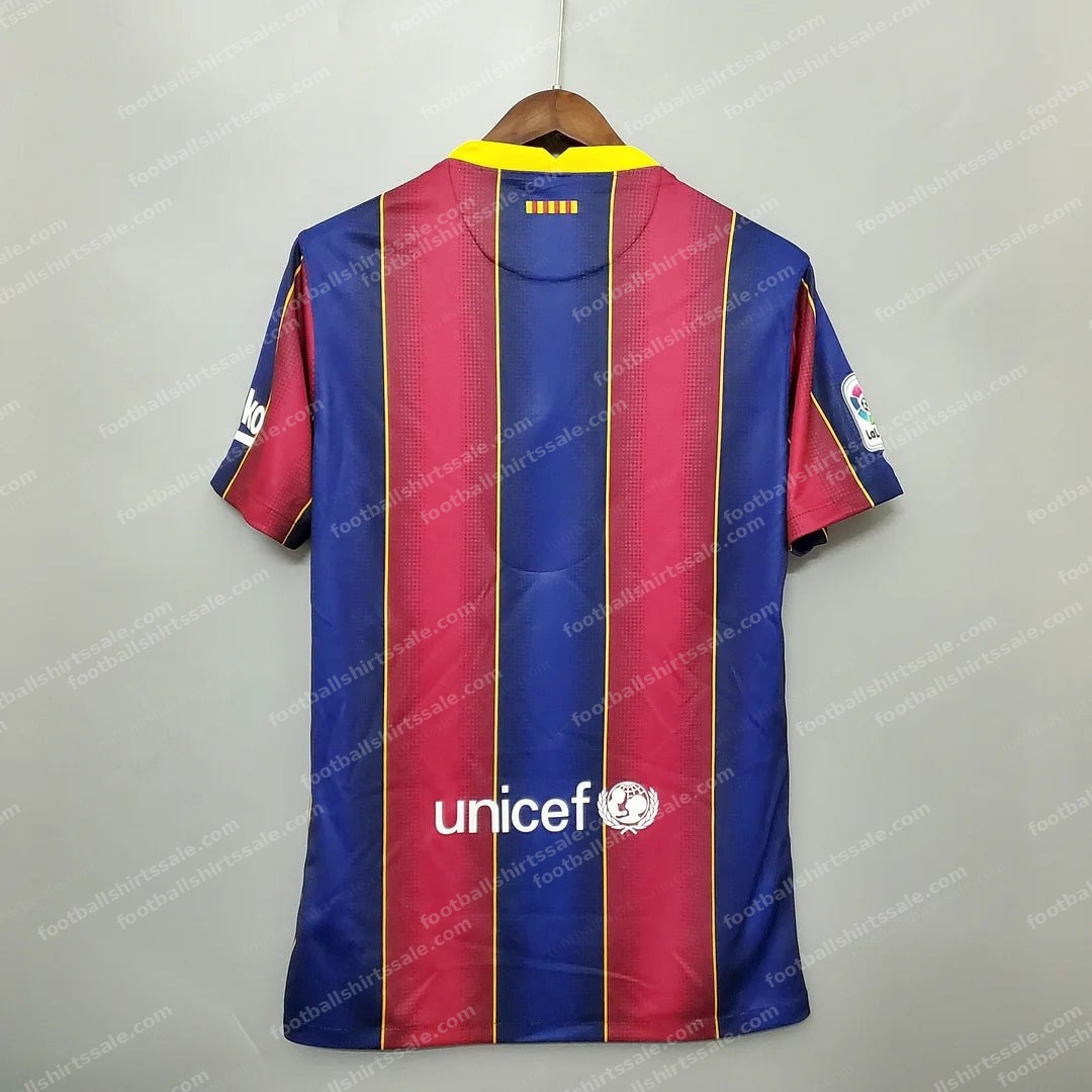 2020/2021 Retro Barcelona Home Football Shirt 1:1 Thai Quality - Detail 1