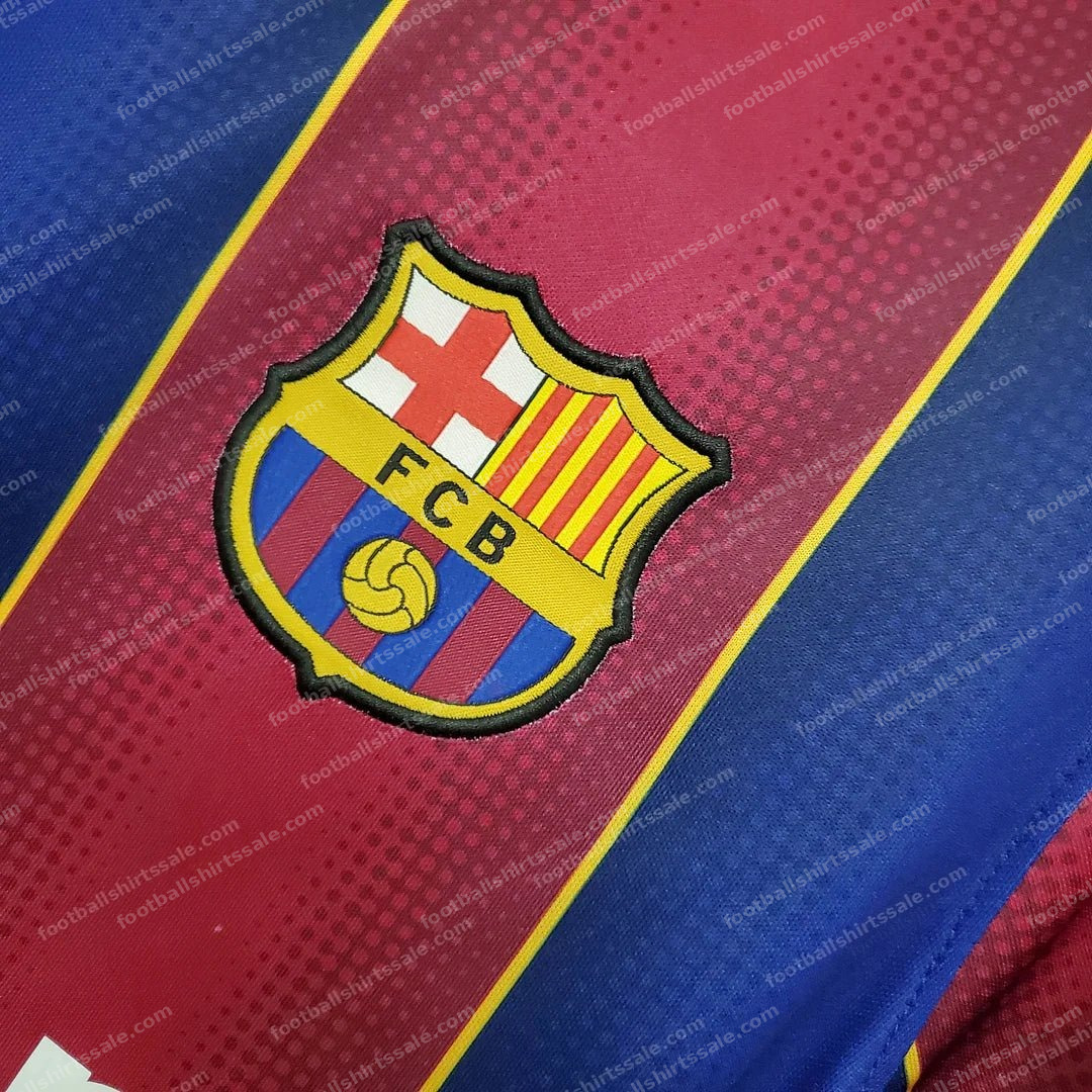 2020/2021 Retro Barcelona Home Football Shirt 1:1 Thai Quality - Detail 4