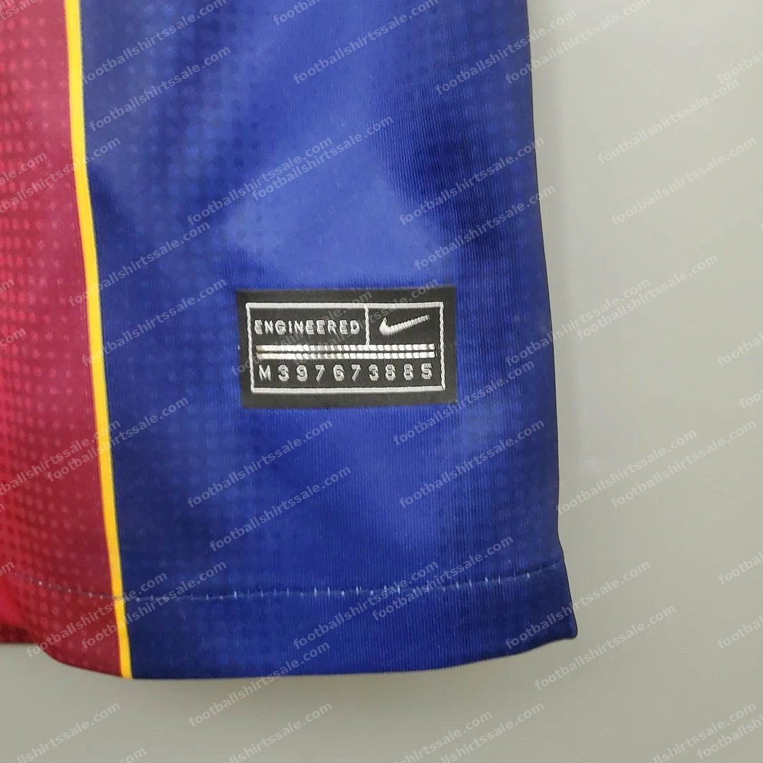 2020/2021 Retro Barcelona Home Football Shirt 1:1 Thai Quality - Detail 6