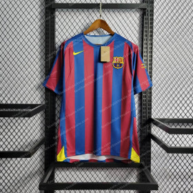 2005/2006 Retro Barcelona Home Football Shirt UEFA Champions League