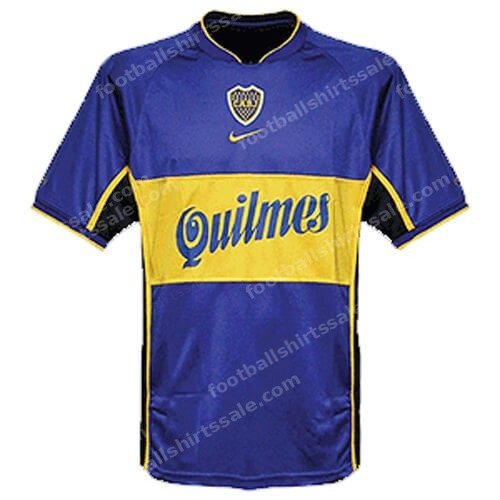 Retro Boca Juniors Home Shirt 01/02