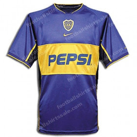 Retro Boca Juniors Home Shirt 02/03