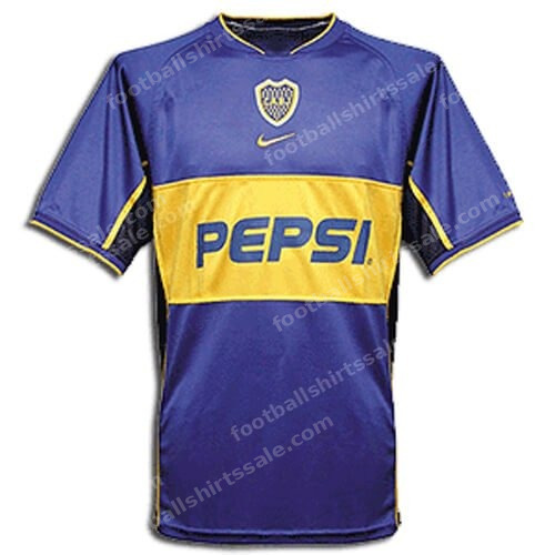 Retro Boca Juniors Home Shirt 02/03