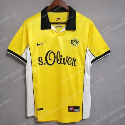 Retro Borussia Dortmund Home Shirt 1998