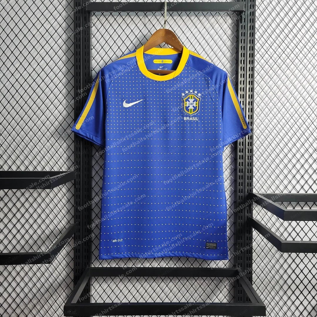 2010 Retro Brazil Away Football Shirt 1:1 Thai Quality