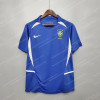 2002 Retro Brazil Away Soccer Jersey