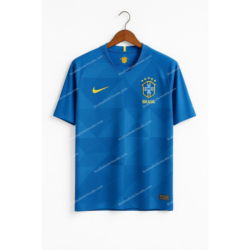 2018 Retro Brazil Football Jersey Away