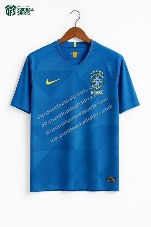 2018 Retro Brazil Football Jersey Away