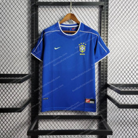 1998 Retro Brazil Soccer Jersey Away