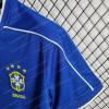 1998 Retro Brazil Soccer Jersey Away - Detail 5