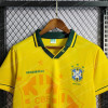 1994 Retro Brazil Soccer Jersey Home - Detail 3