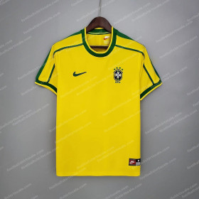 1998 Retro Brazil Soccer Jersey Home