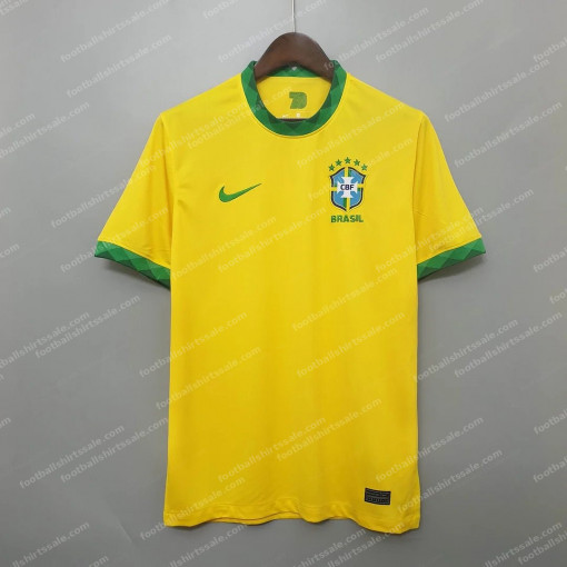 2020 Retro Brazil Soccer Jersey Home