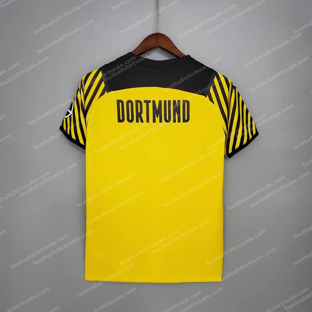 2021/2022 Retro Football Shirt Dortmund Home - Detail 1