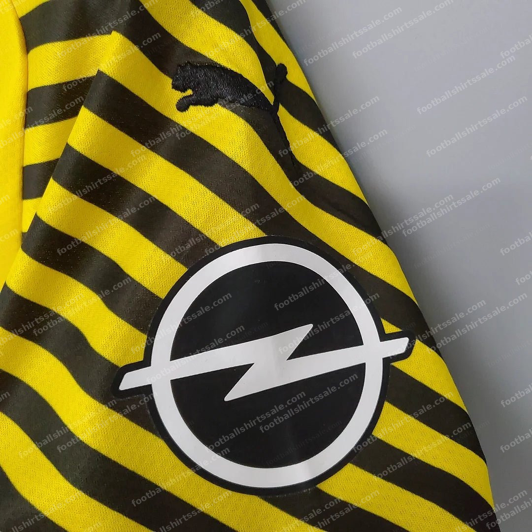2021/2022 Retro Football Shirt Dortmund Home - Detail 4