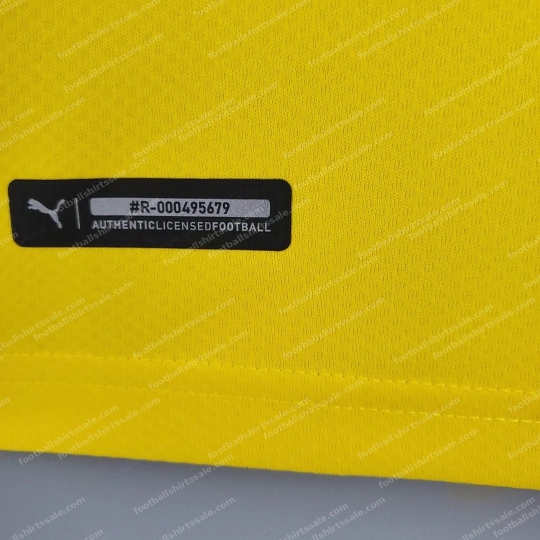 2021/2022 Retro Football Shirt Dortmund Home - Detail 7
