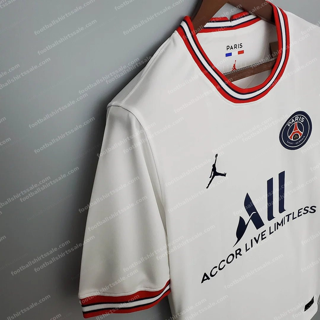2021/2022 Retro Football Shirt Psg Paris Saint-Germain Fourth Away - Detail 2