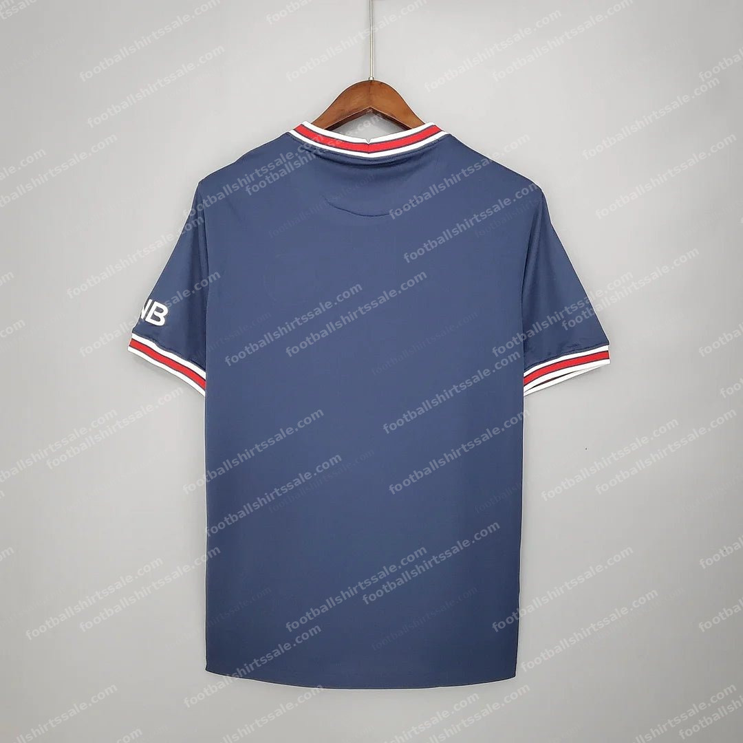 2021/2022 Retro Football Shirt Psg Paris Saint-Germain Home - Detail 1