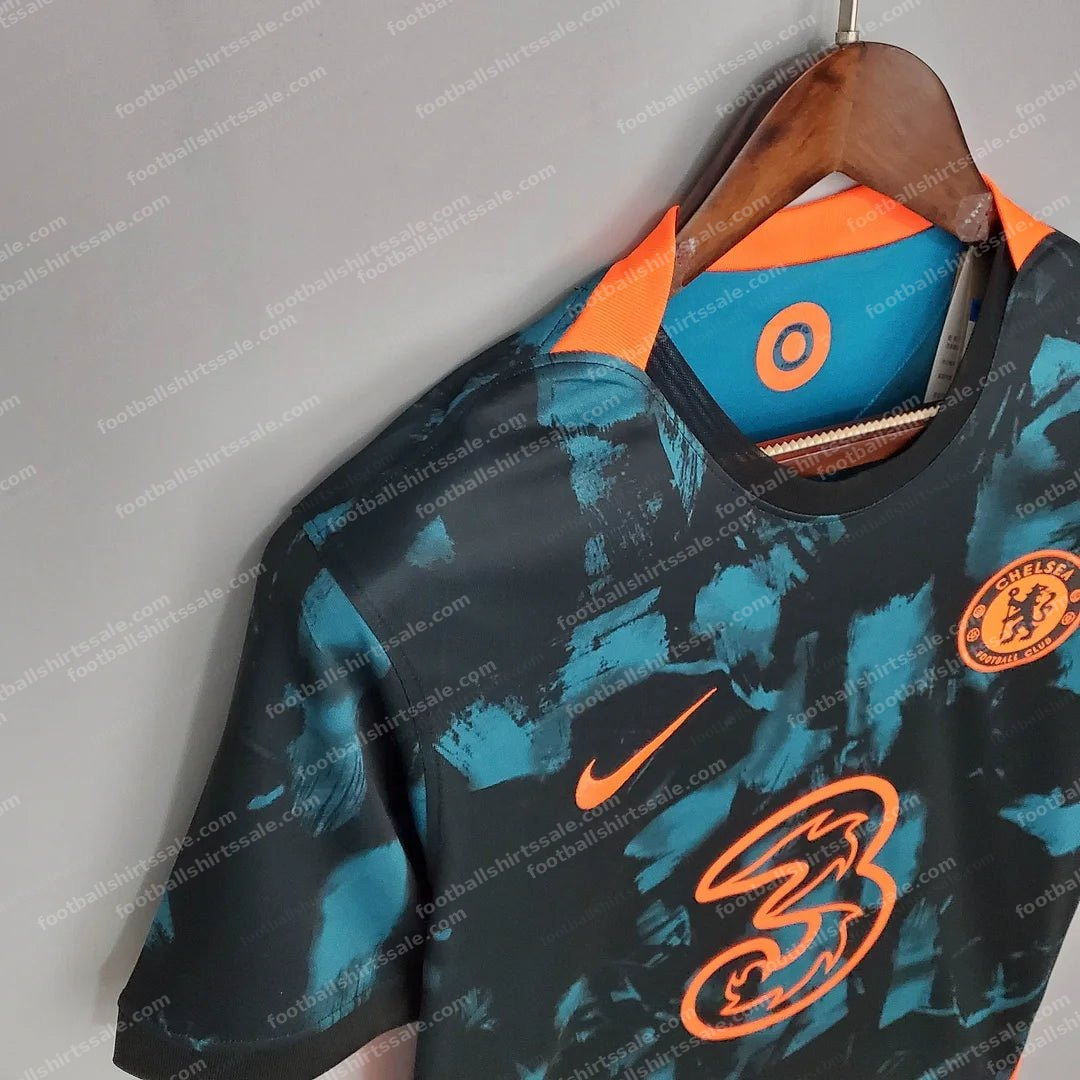 2021/2022 Retro Chelsea Football Jersey Third Away - Detail 2