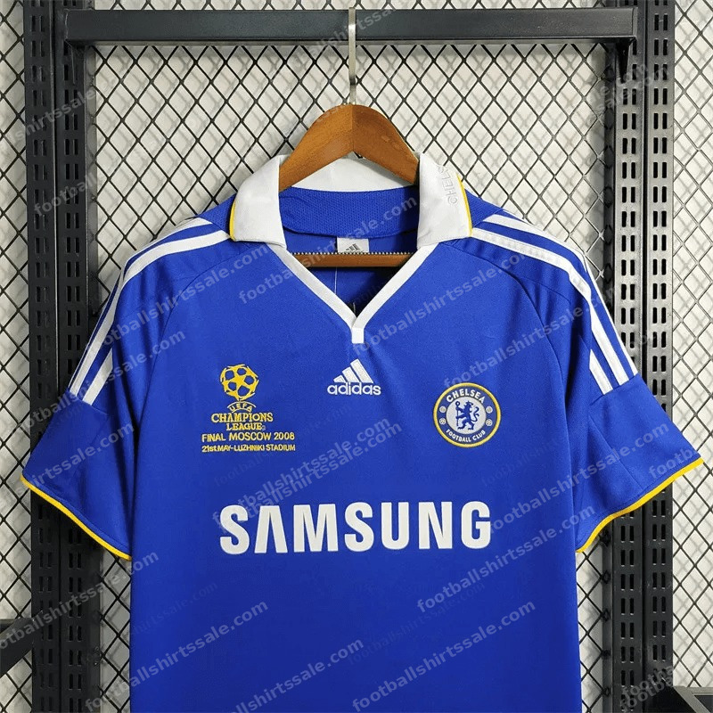 2008/2009 Retro Chelsea Home Football Jersey - Detail 1